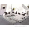 Modern style sofa adjustable backrest living room U shape sofa